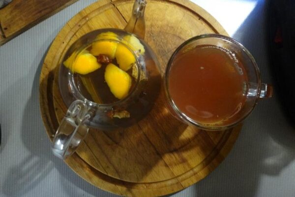 ароматный зимний чай готов