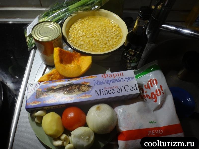 продукты для чили