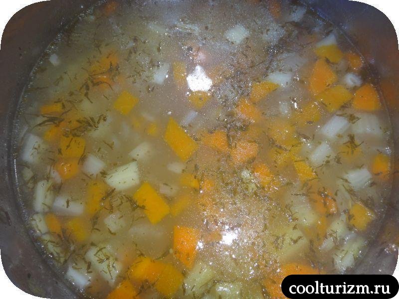 вкусный овощной суп
