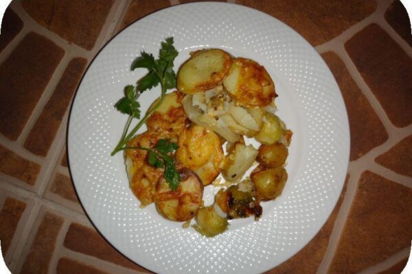 подача картошки с капустой
