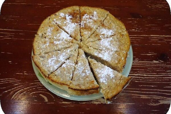 пирог с апельсином,лимоном и цедрой