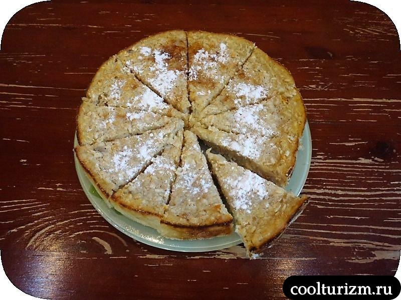 пирог с апельсином,лимоном и цедрой
