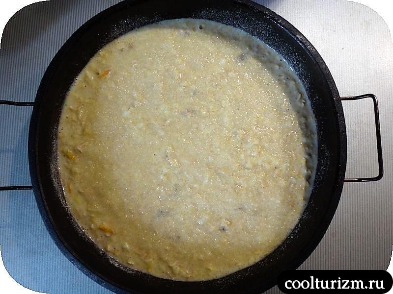 овсяный пирог с апельсином ,лимоном,цедрой