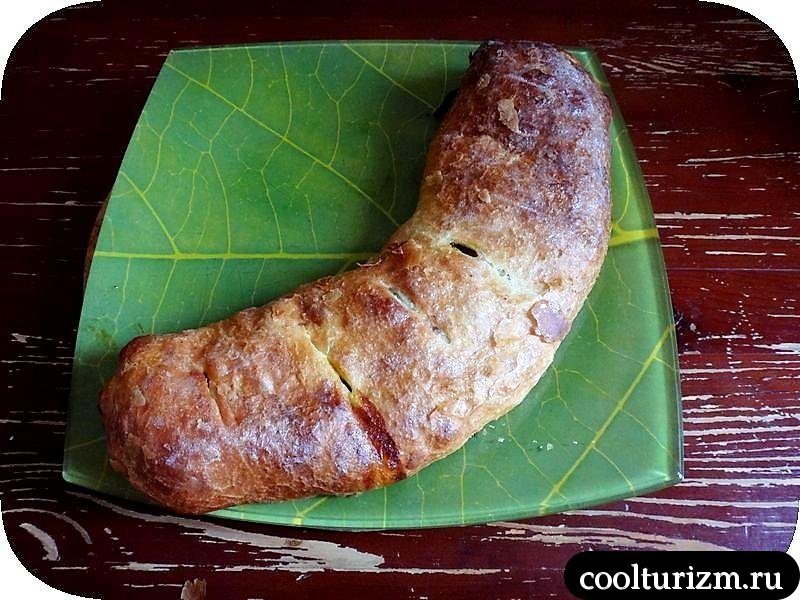 штрудель с курицей