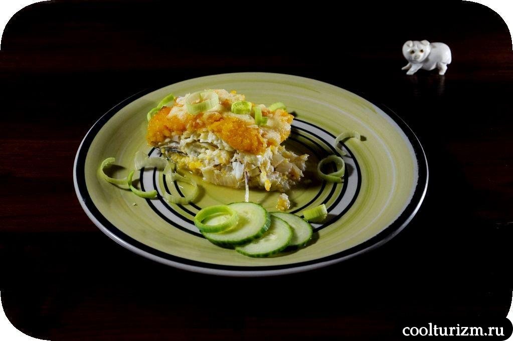 вкусная камбала в духовке
