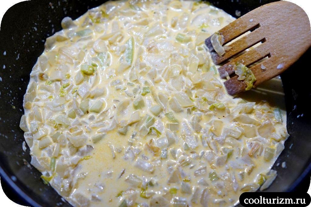 букатини в сливочном соусе