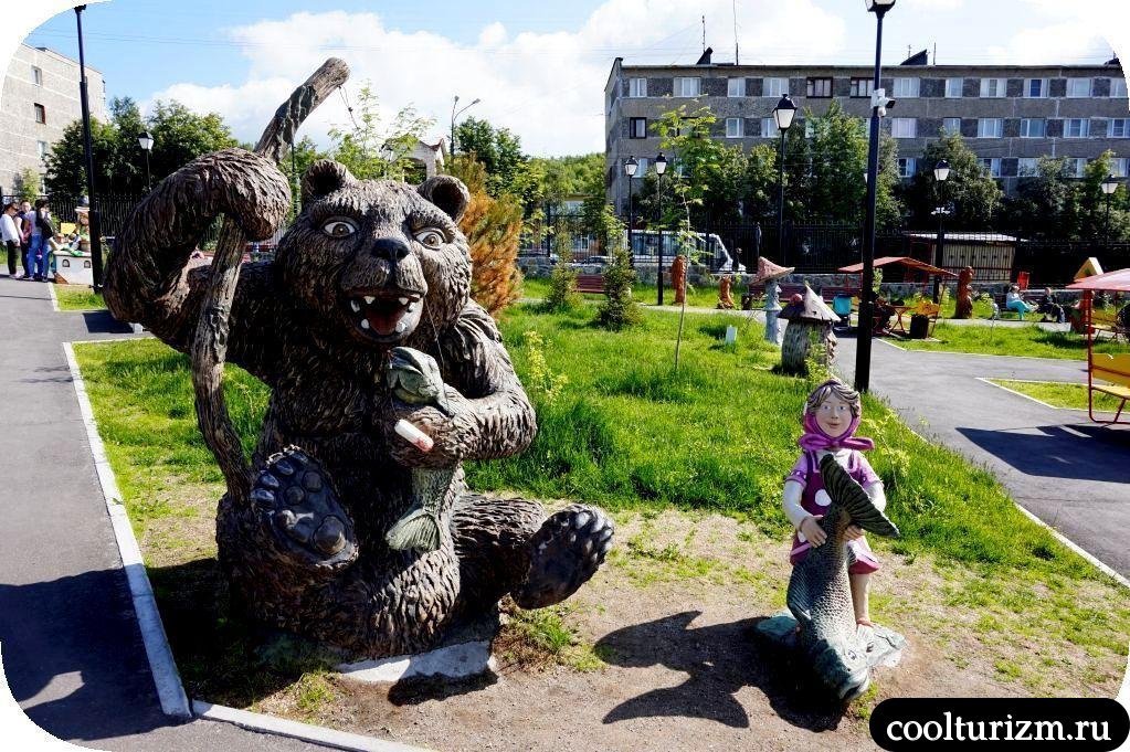 Сказка.Детский городок в Мурманске