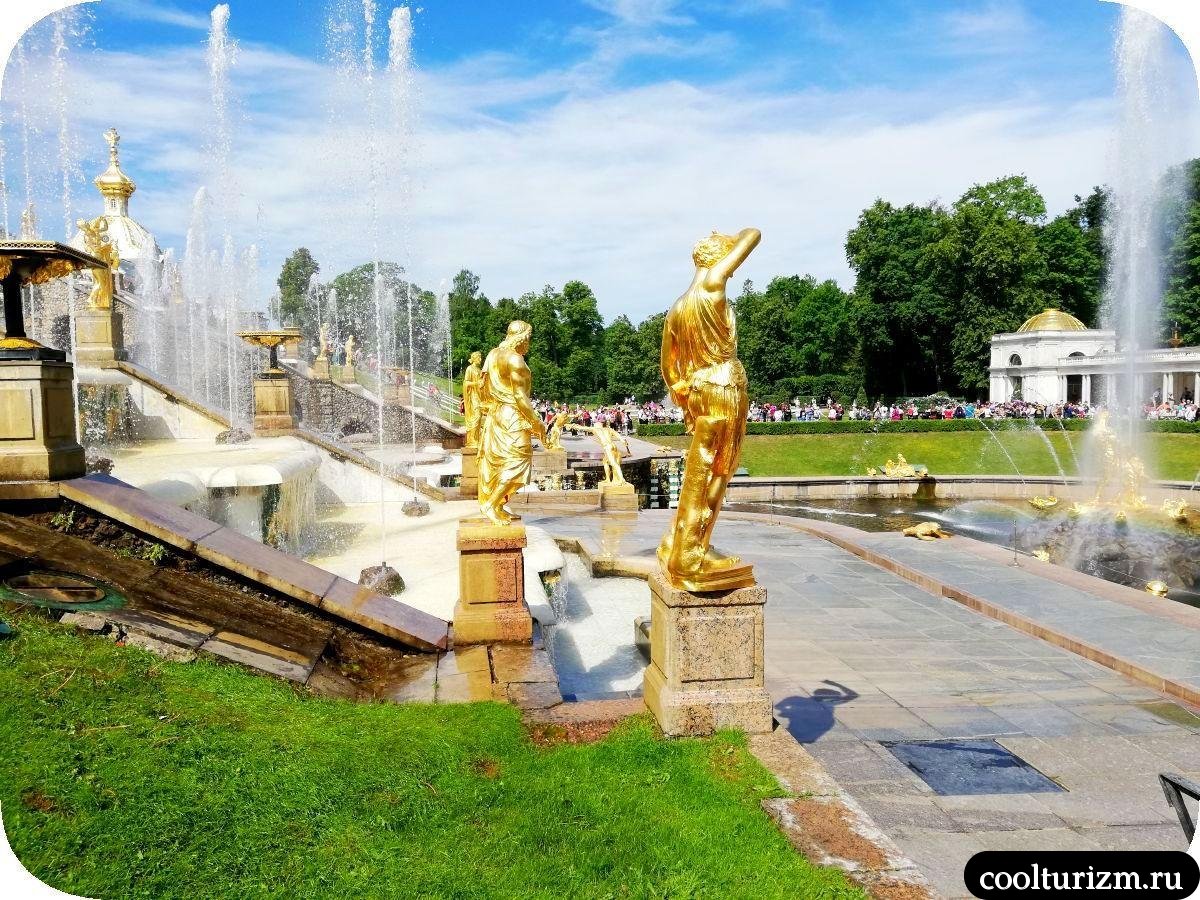 Большой каскад в Петергофе