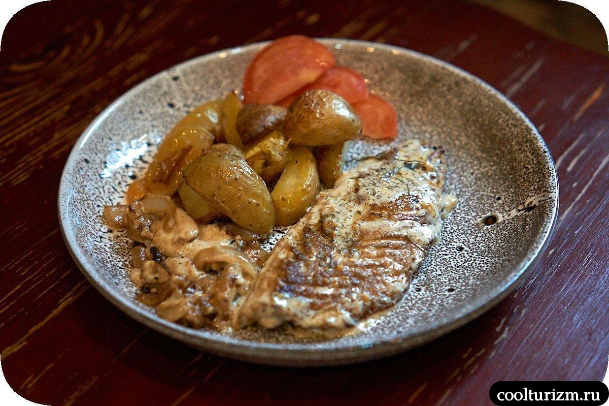 скумбрия с картошкой