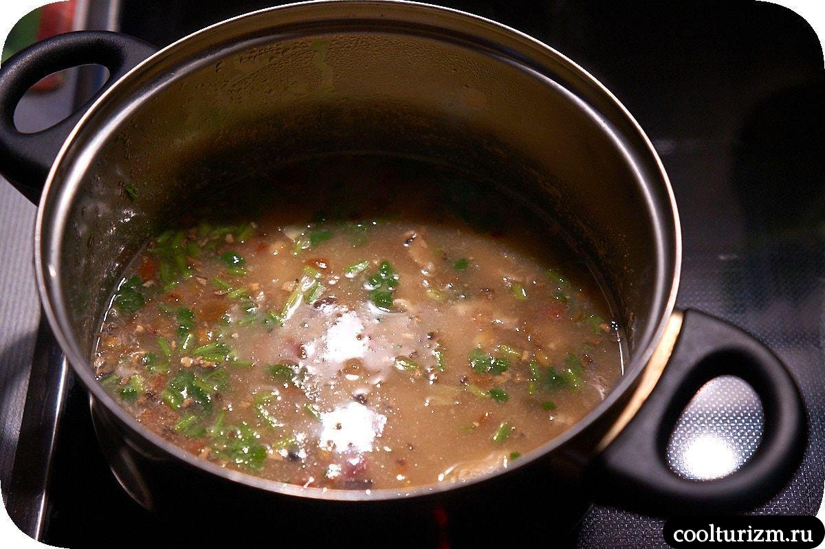 ризотто смесь с трюфелями из пачки
