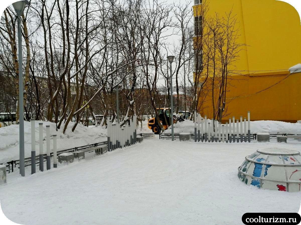 сквер покорители арктики