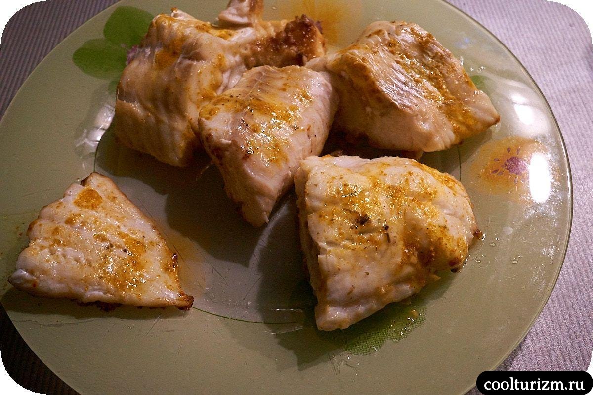 черный рис с треской