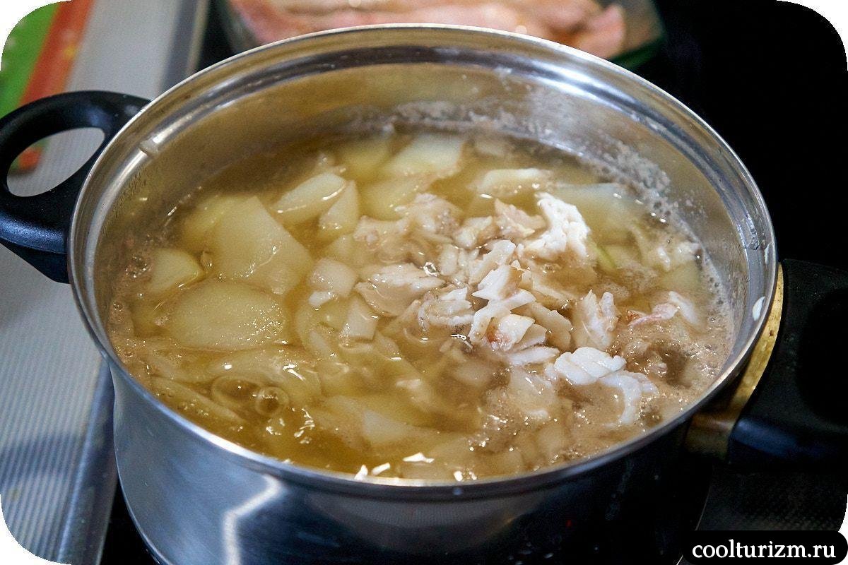 картофельное пюре с рыбой рецепт