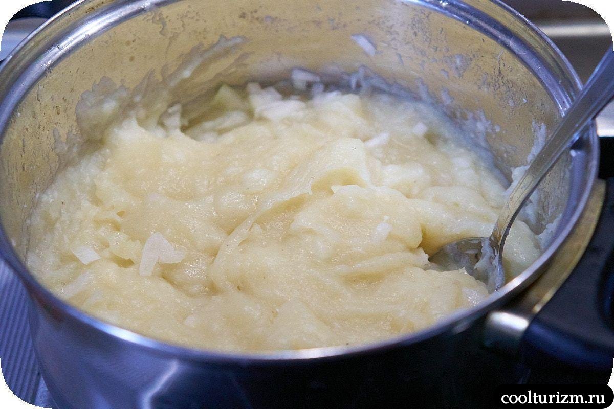 картофельное пюре с морским окунем в домашних условиях