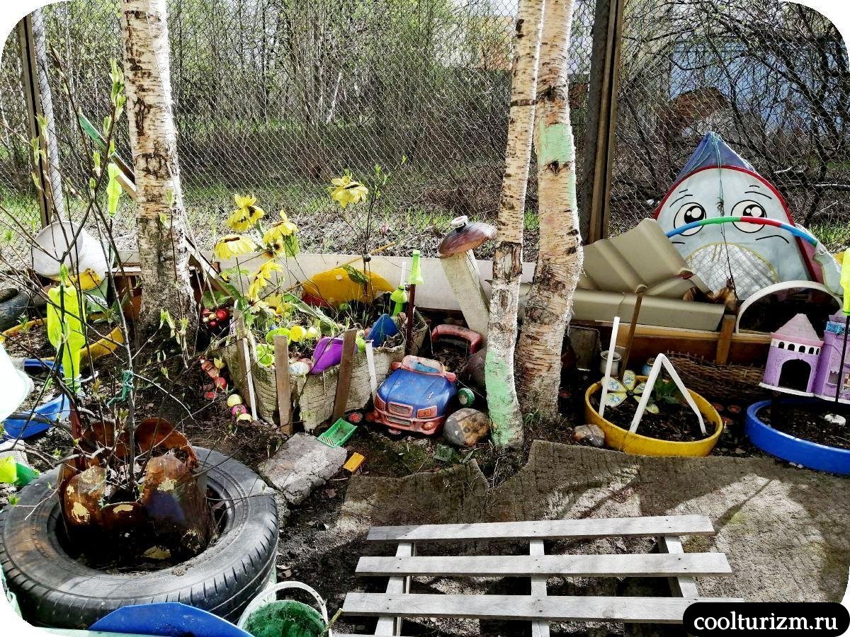 дворы Мурманска народное творчество старые игрушки попадают в ад