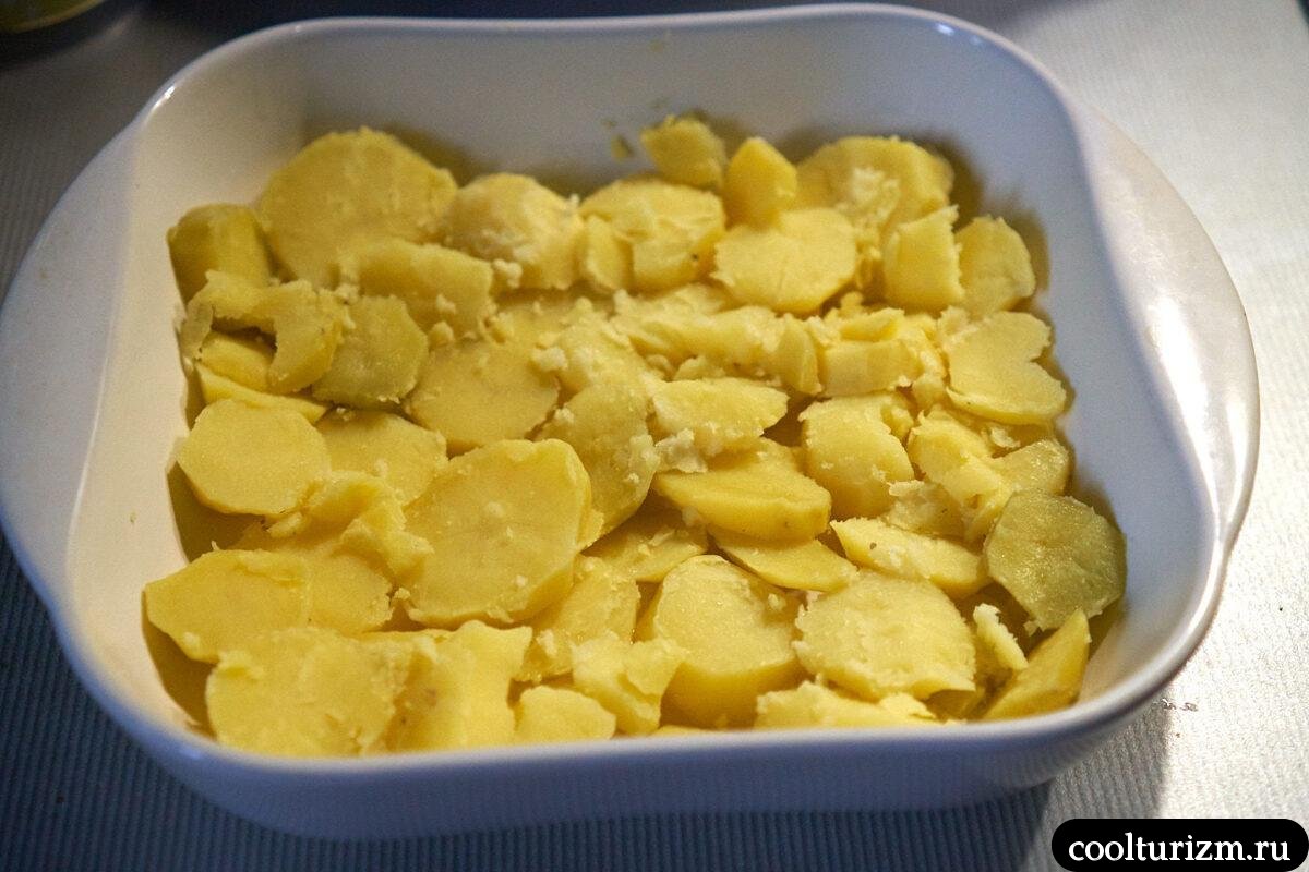 запеканка картофельная с адыгейским сыром в домашних условиях