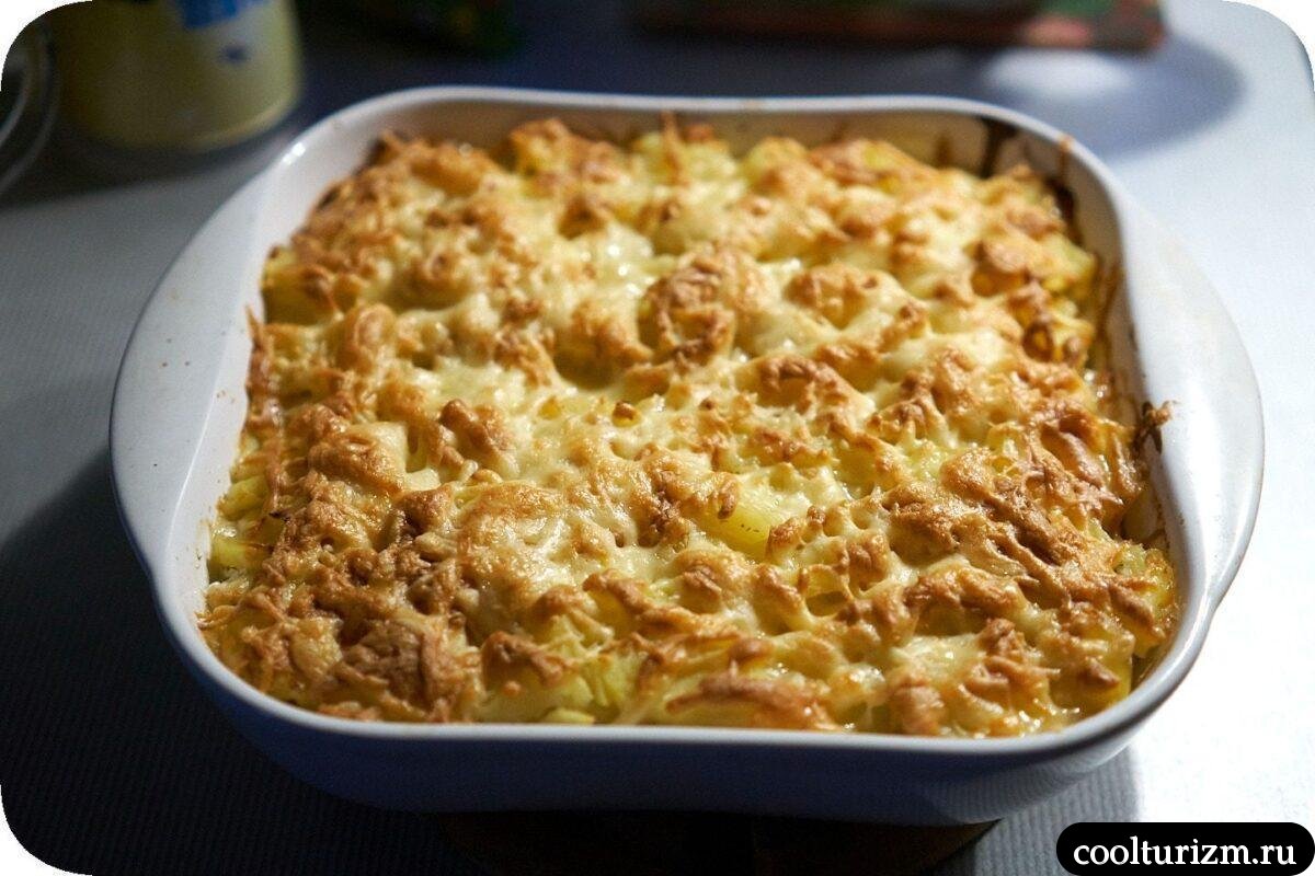запеканка картофельная с адыгейским сыром рецепт