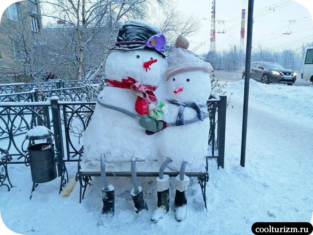 Милые снеговики Онегин Мурманск