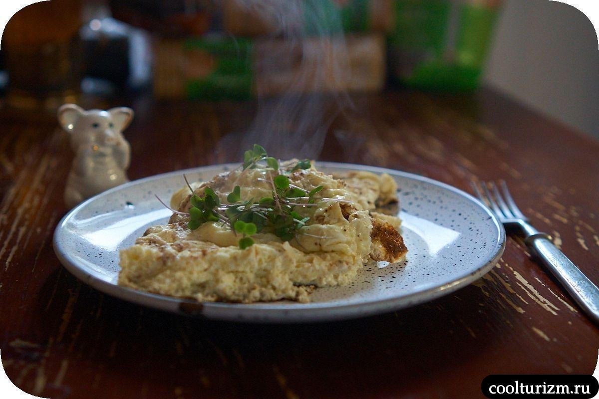 Омлет с чесноком вкусный рецепт