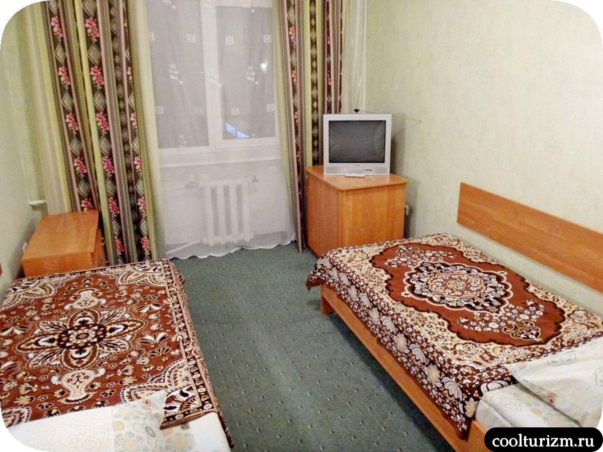 гостиница Октябрьская в Пскове номер