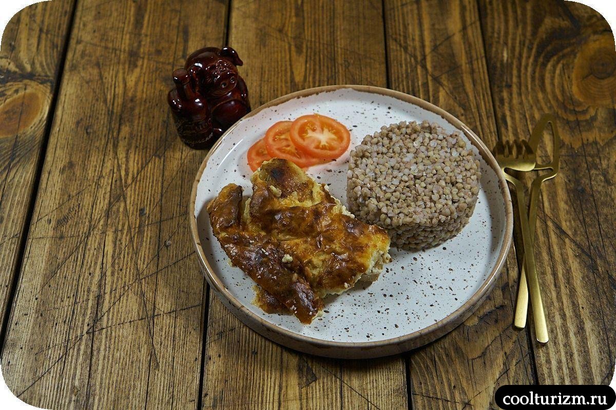 Голень куриная в тесте