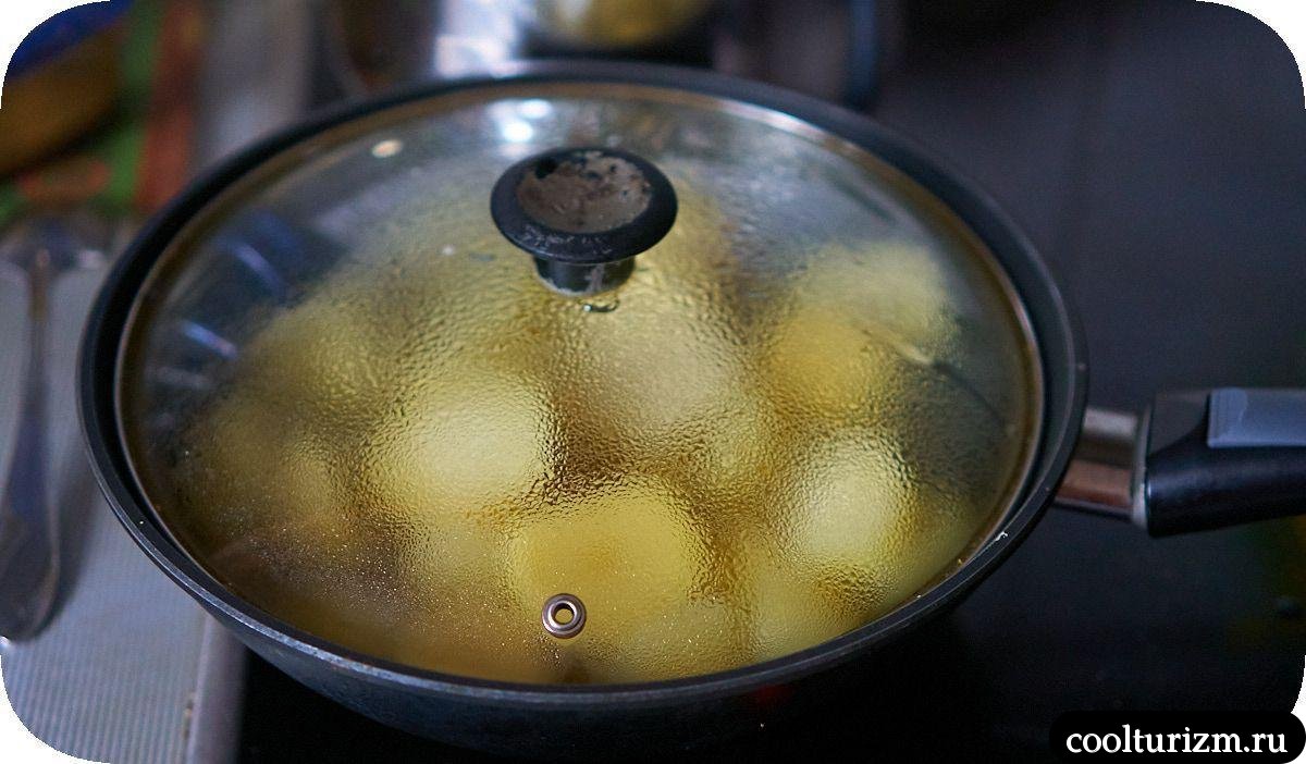 картошка на пару