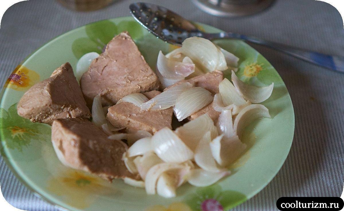варка филе тунца на салат