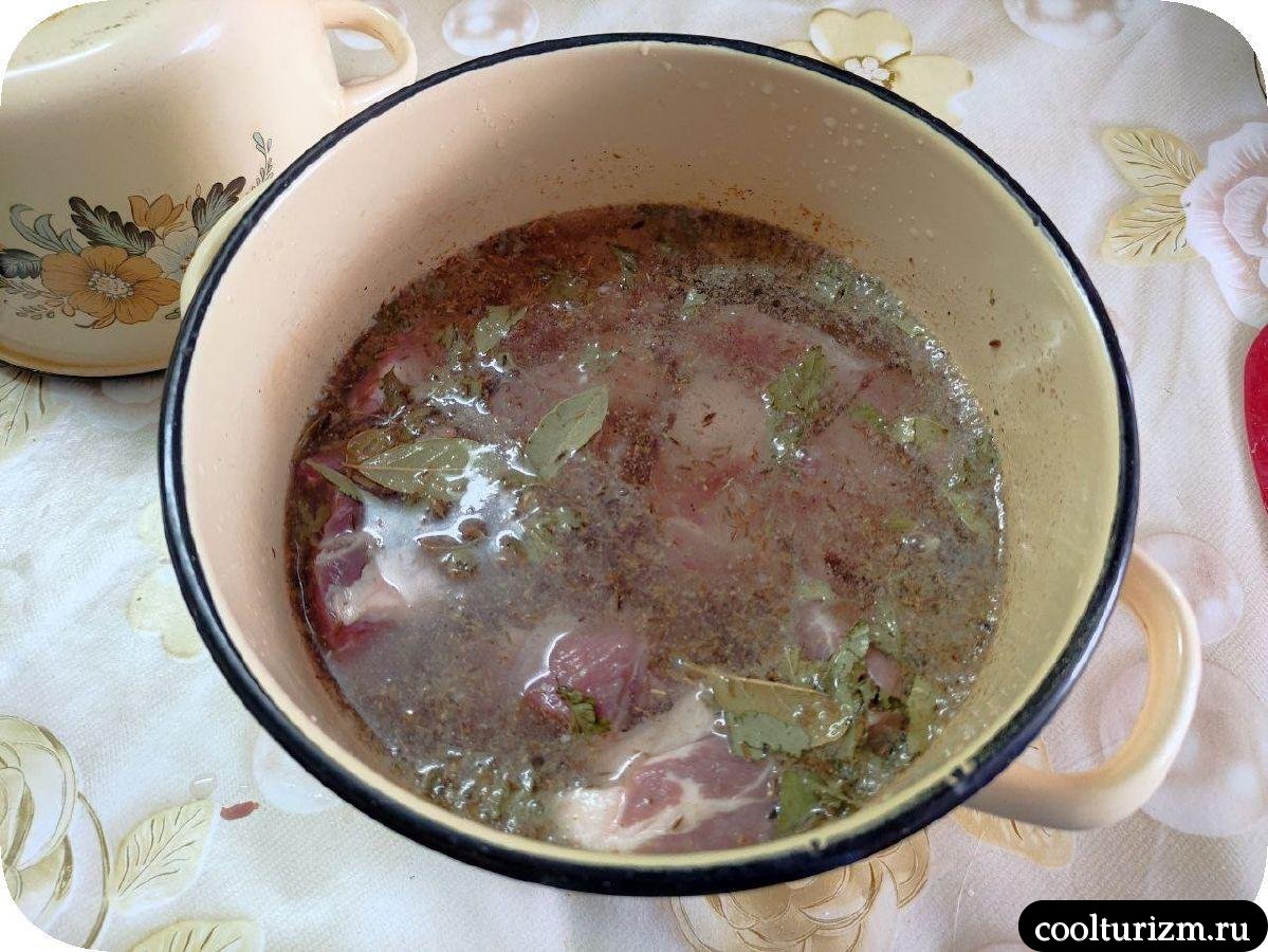 Рецепт шашлыка из шеи маринад