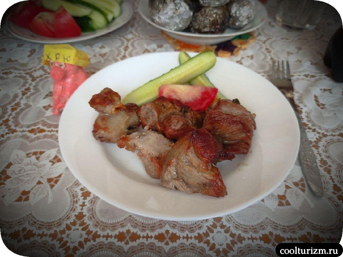 Рецепт шашлыка из шеи