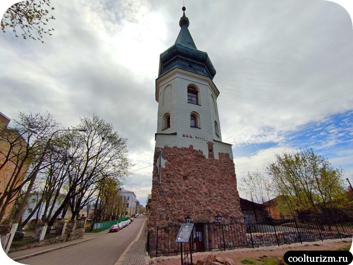 Башня Ратуши в Выборге история