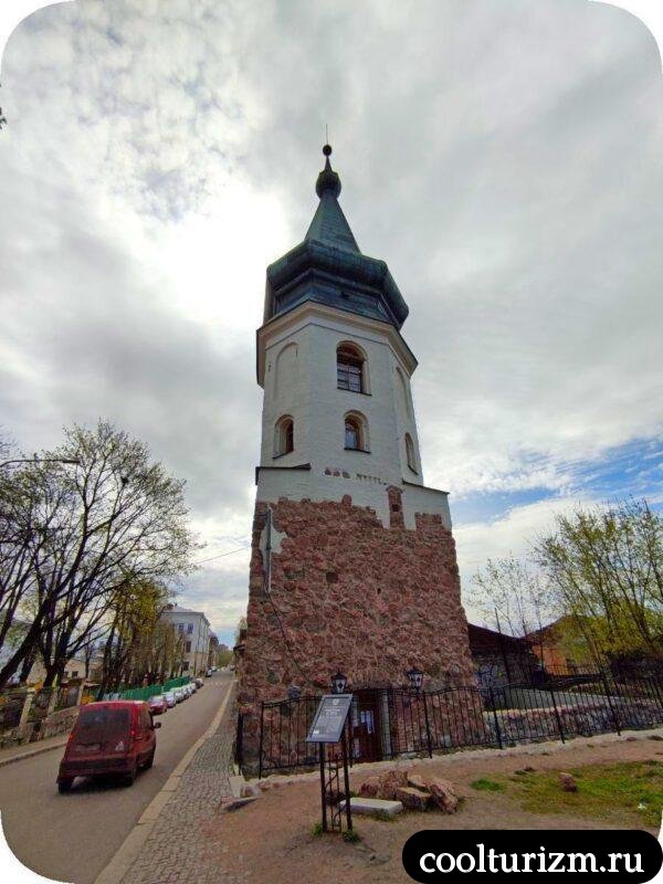 Башня Ратуши в Выборге где находится