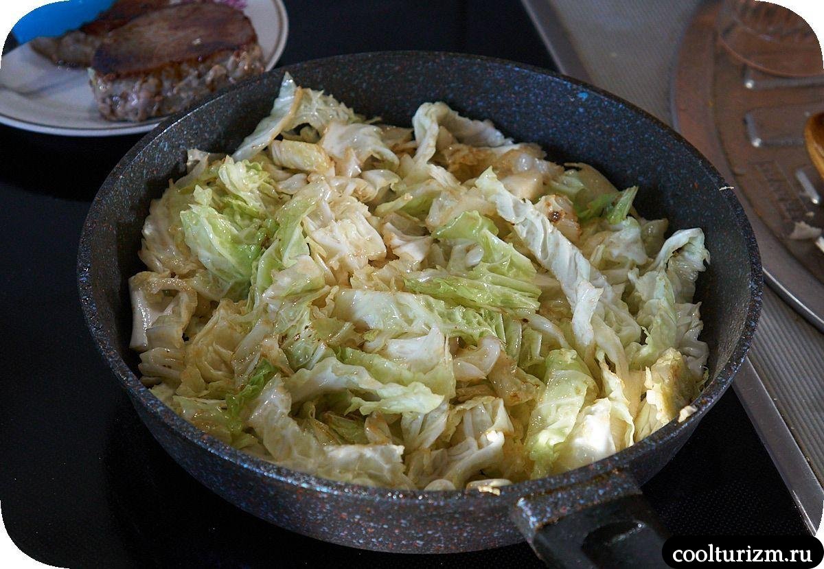 жарка савойской капусты