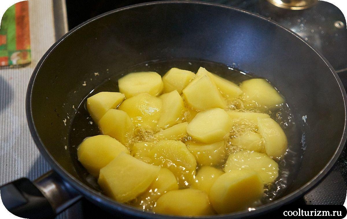 картофель на пару