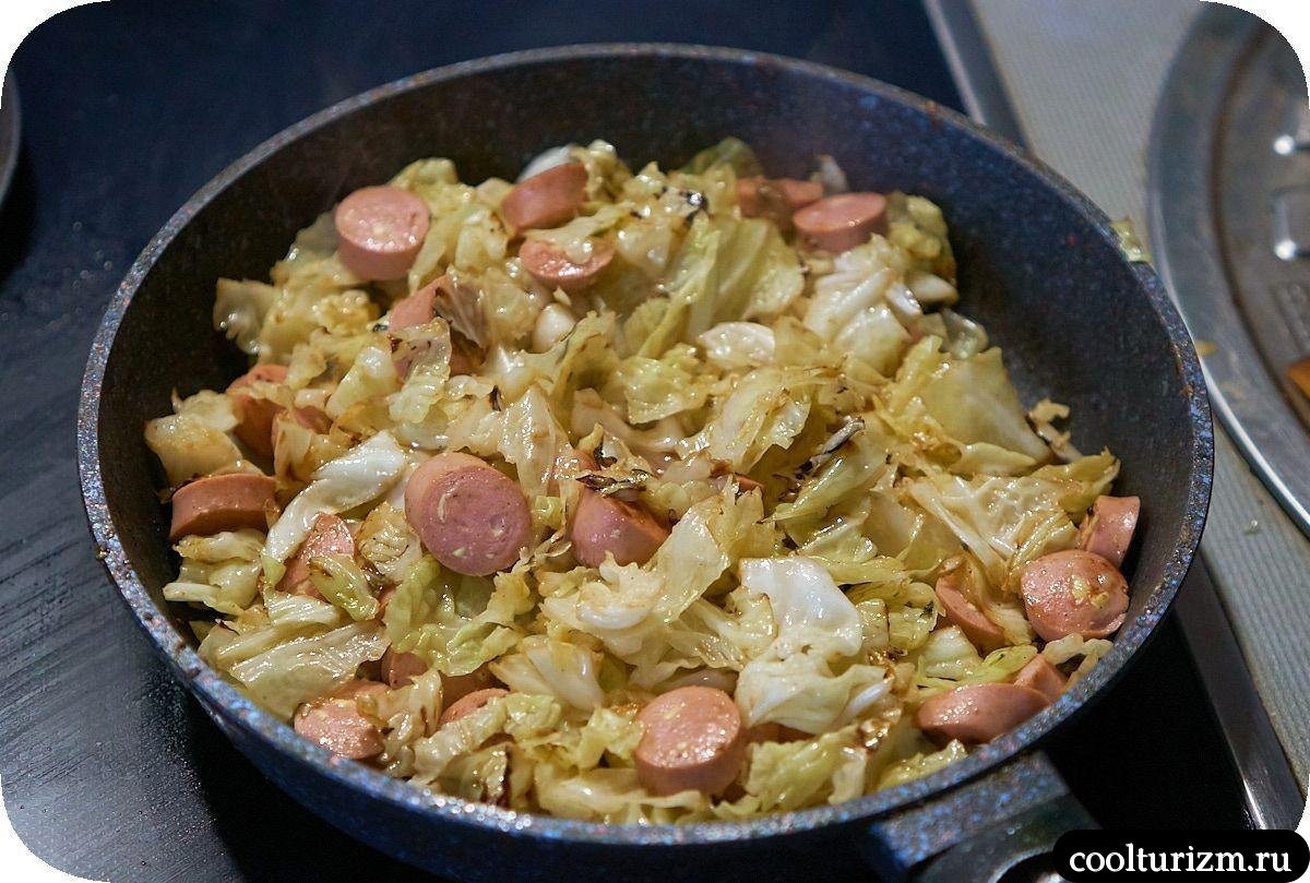 жарка савойской капусты
