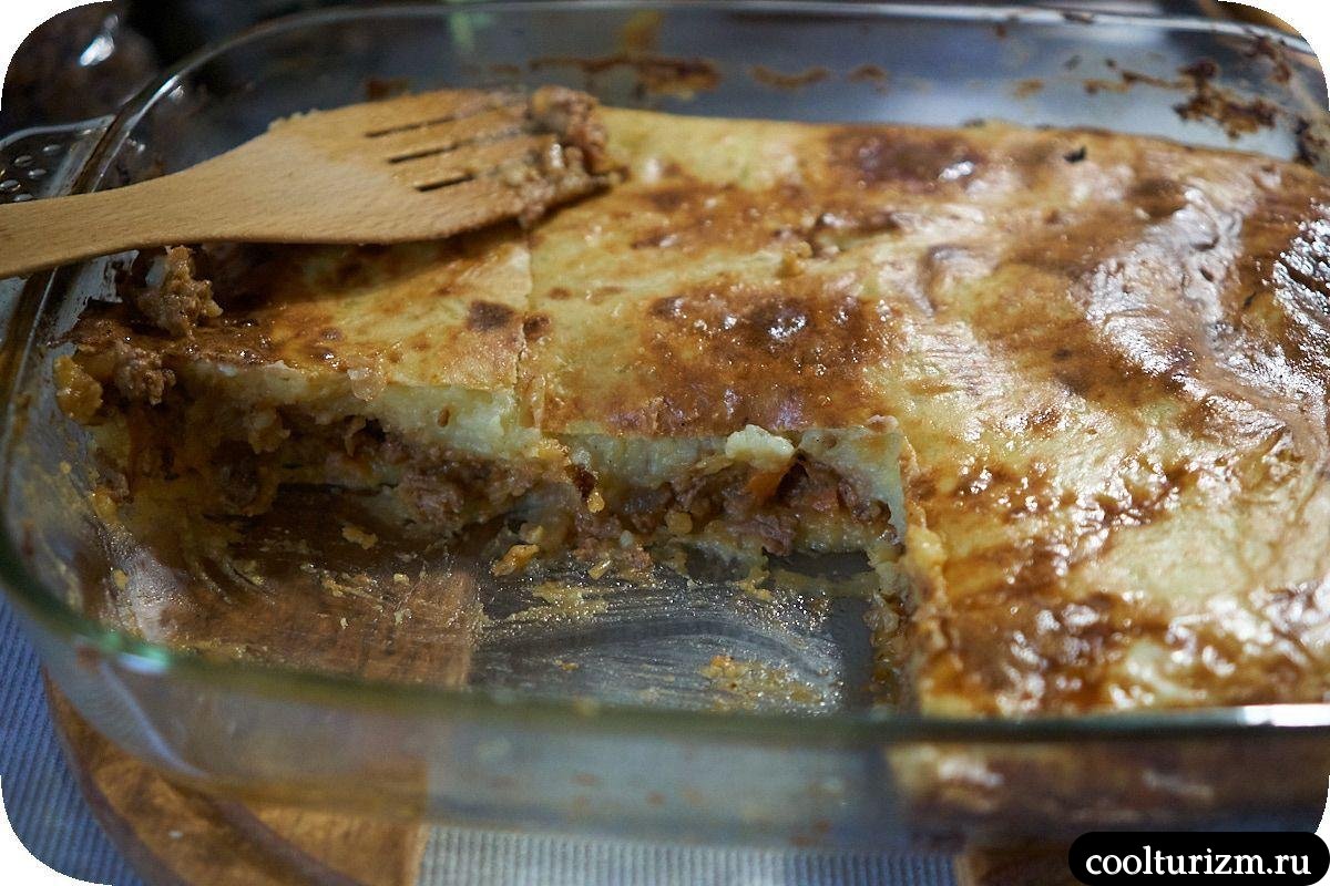Пастуший пирог с фаршем в духовке как готовить