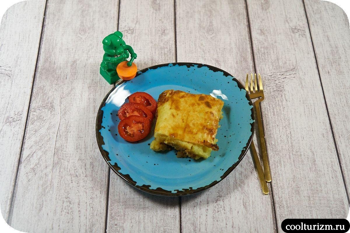 Пастуший пирог с фаршем в духовке вкусный рецепт