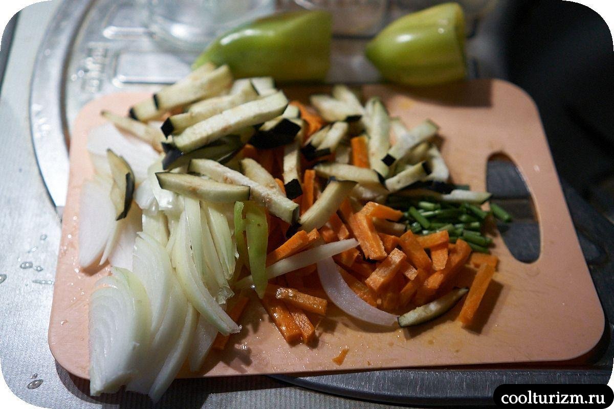 нарезка овощей брусочками