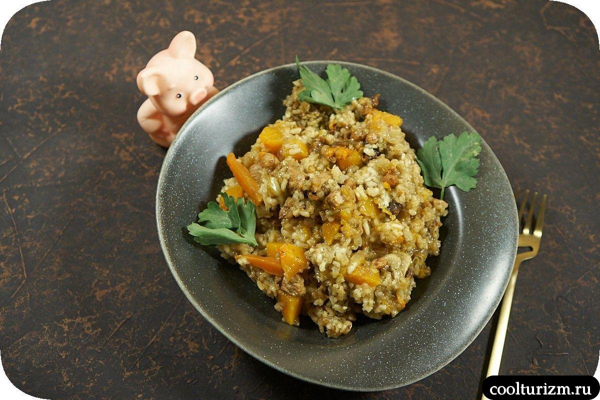 Рис с мясом и овощами в воке вкусный рецепт