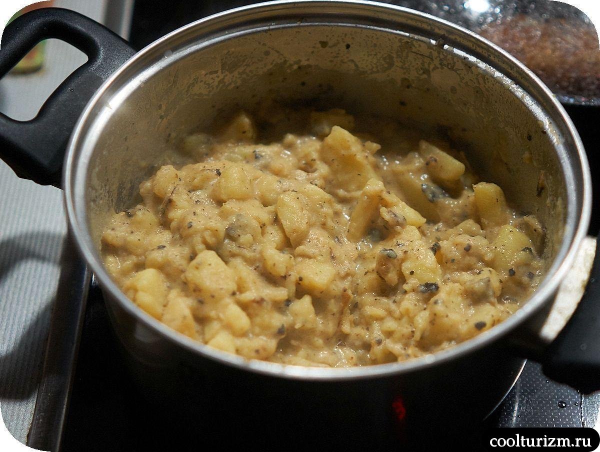Пюре из жареной картошки с котлетами как готовить