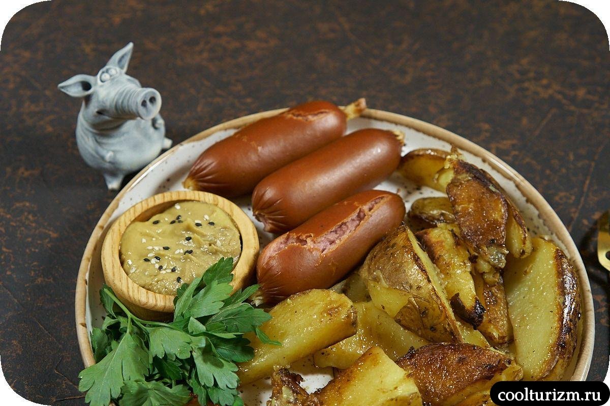 Сардельки с
