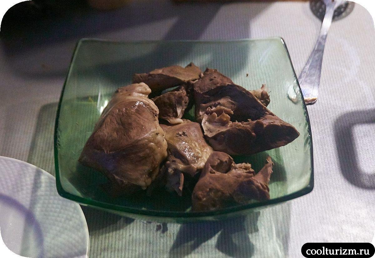 варка свиного сердца