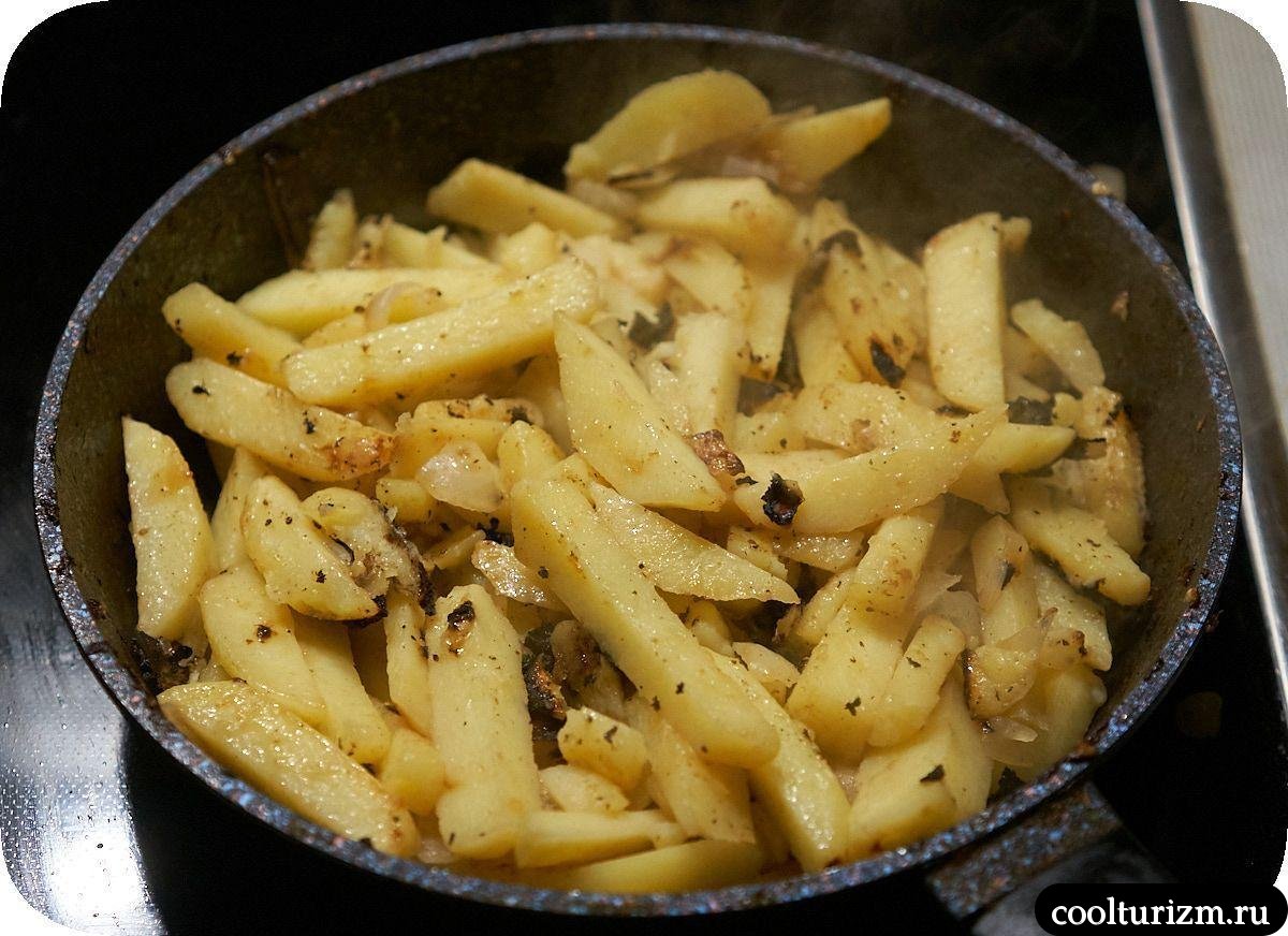 жареная картошка
