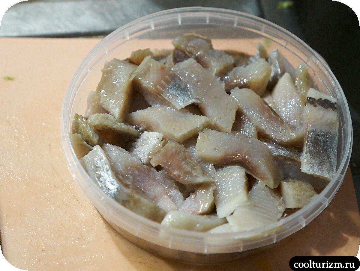 селедка в масле филе