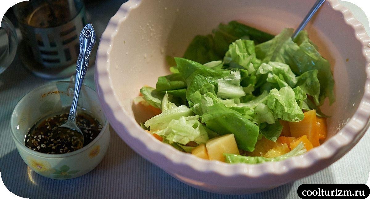Салат с куриной печенью и тыквой как готовить
