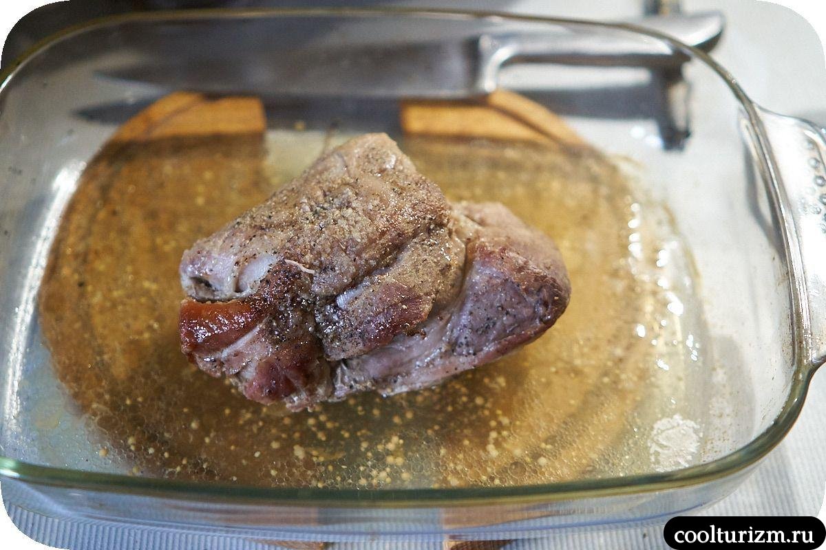 мясо в духовке