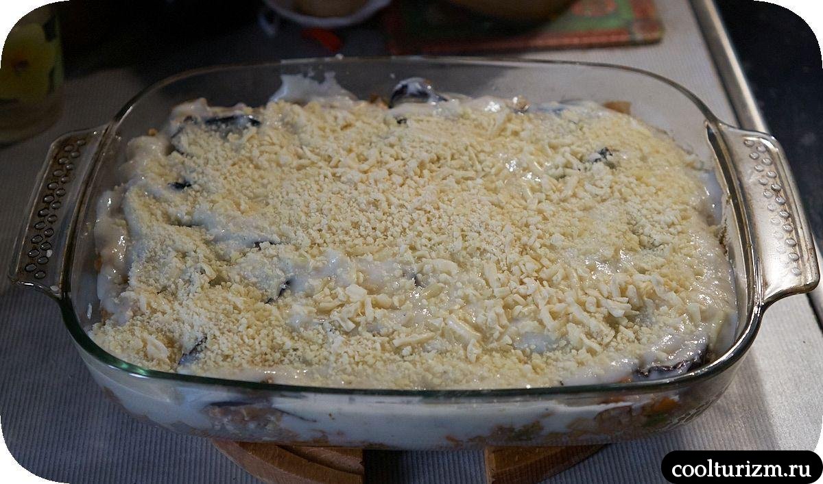 запеканка в белом соусе