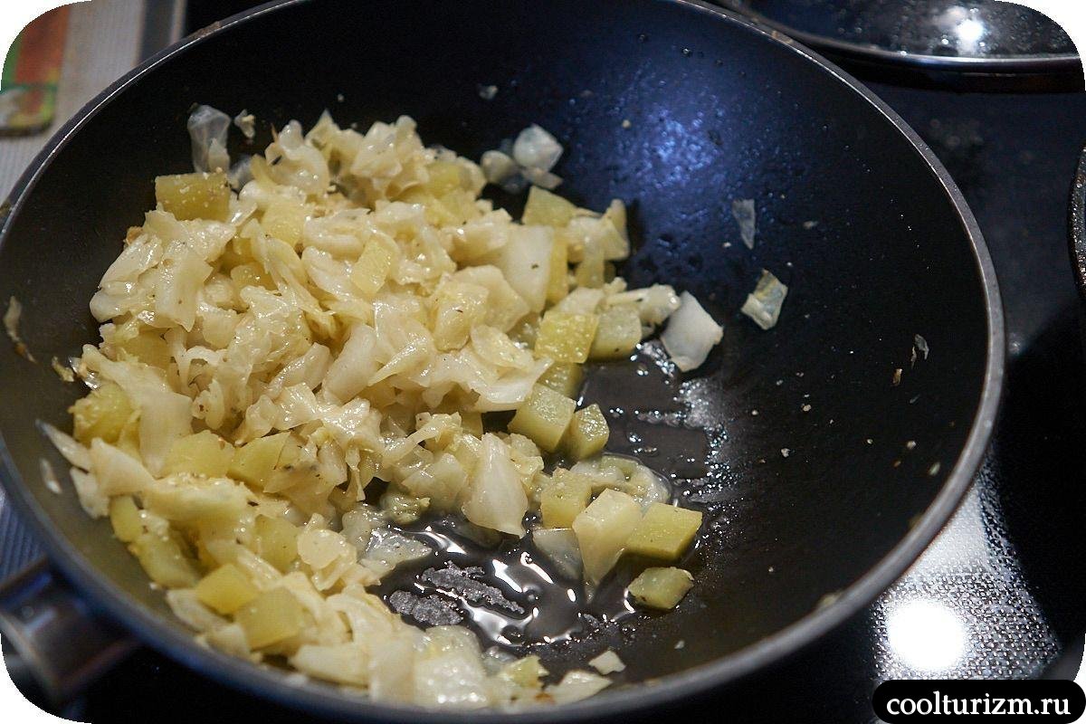 гарнир из капусты и картошки