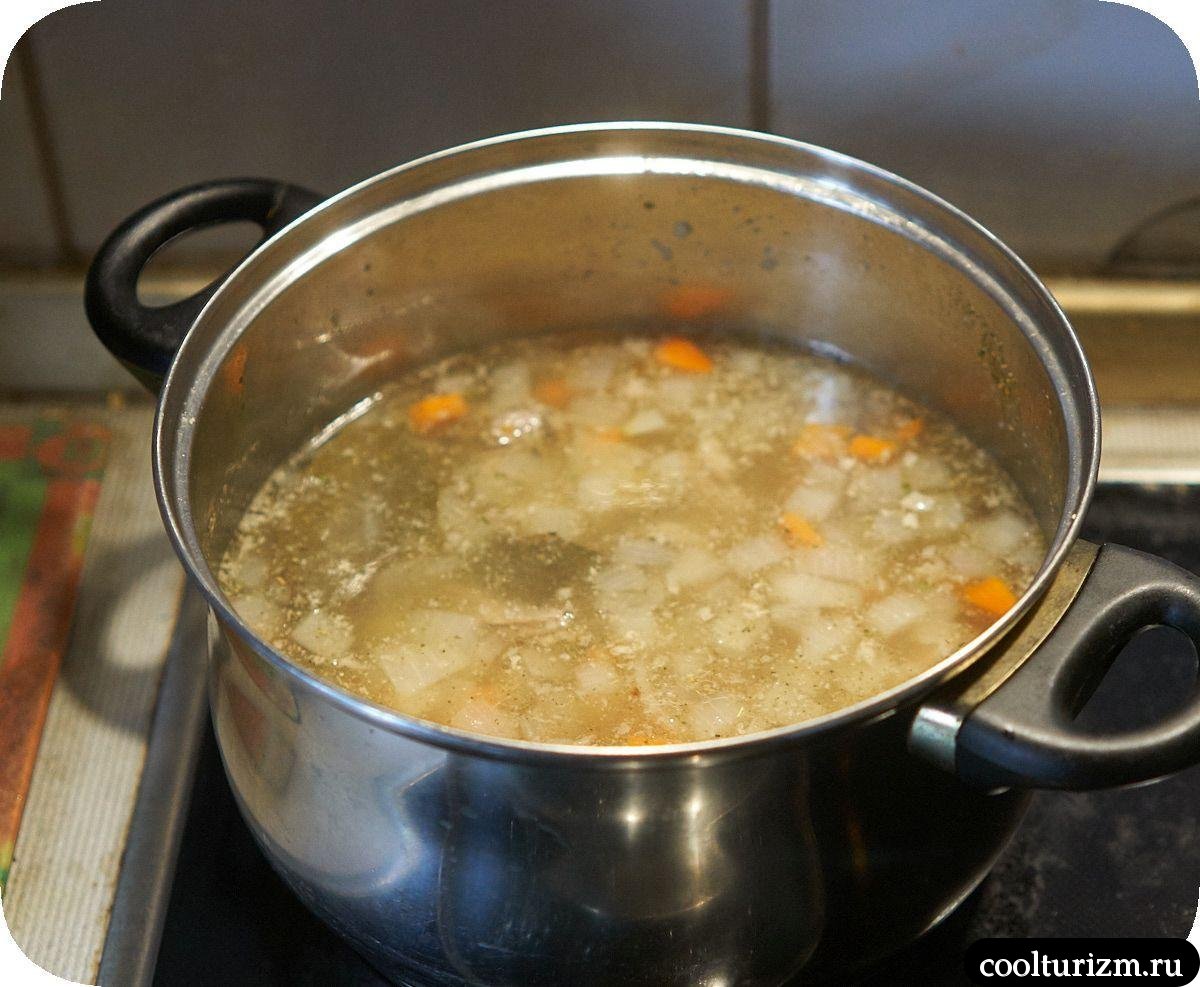 Вкусный суп с нутом