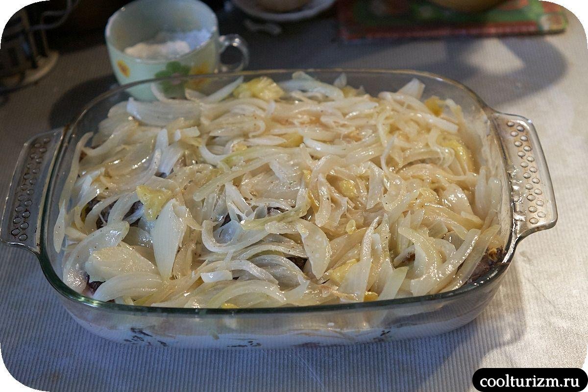 Говяжья печень в духовке