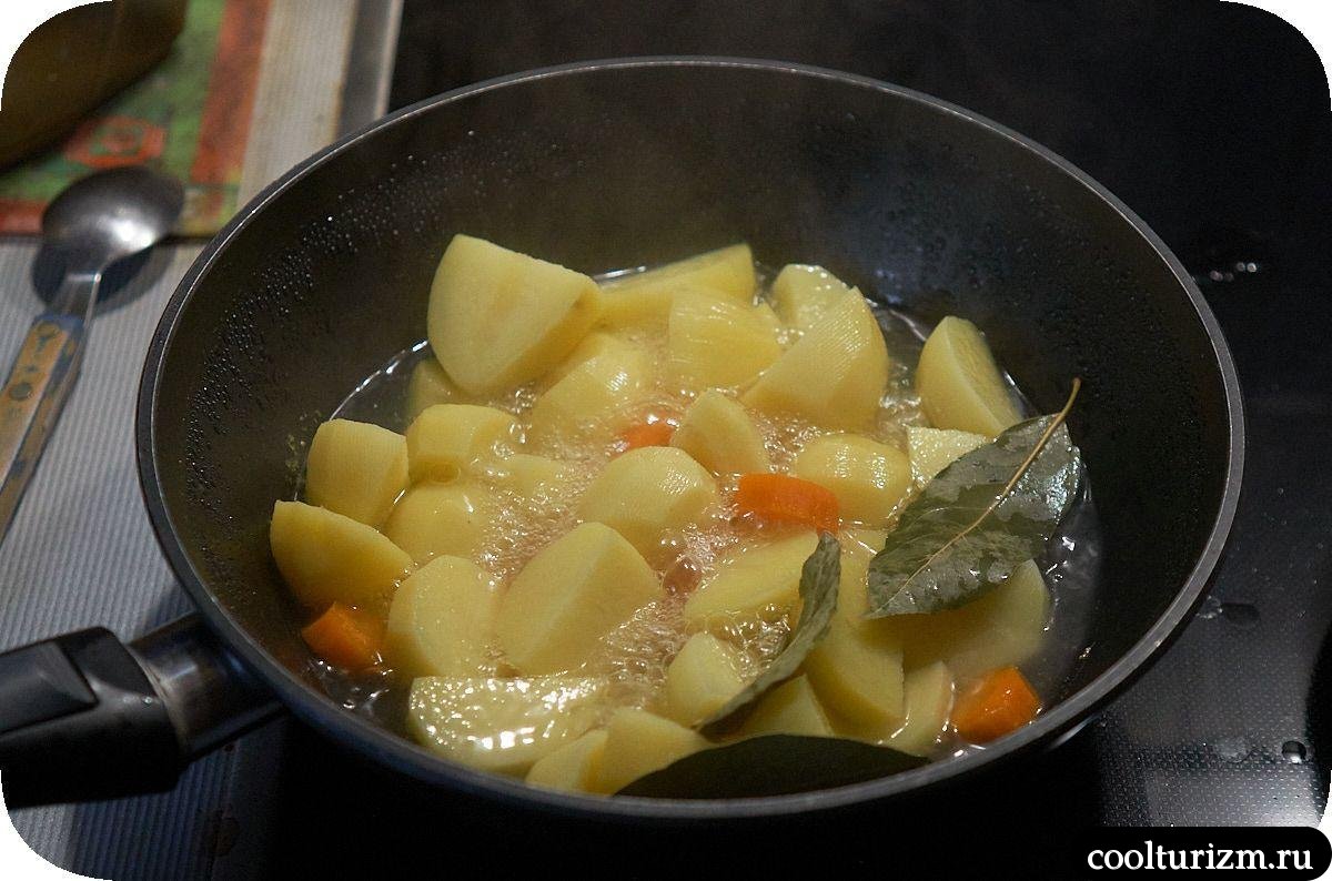 пропарка картошки